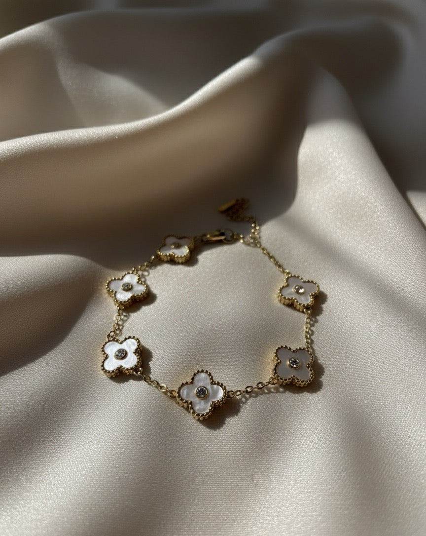 White clover bracelet